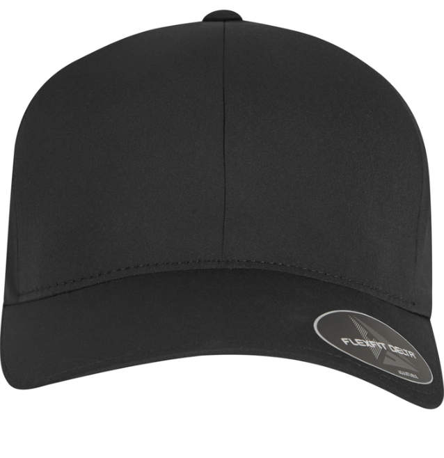 Casquette Delta Cap Noire Ajustable FLEXFIT | Tenues Pro