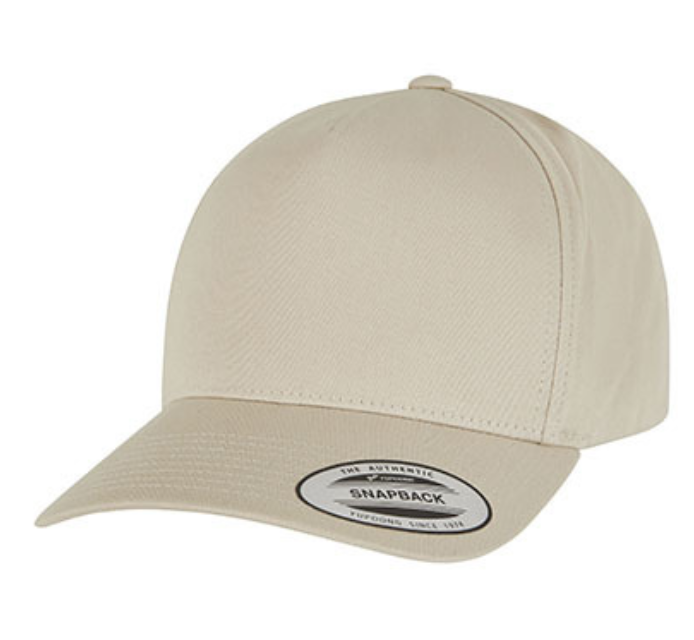 Casquette SnapBack Beige Coton FLEXFIT | Tenues Pro