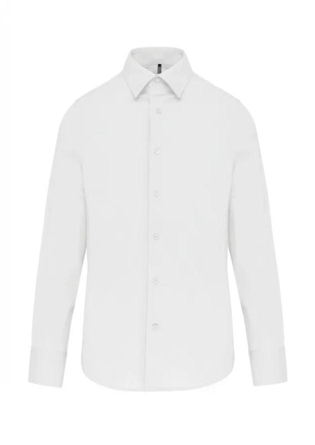 Chemise Service Homme Blanche Sans Repassage KARIBAN | Tenues Pro