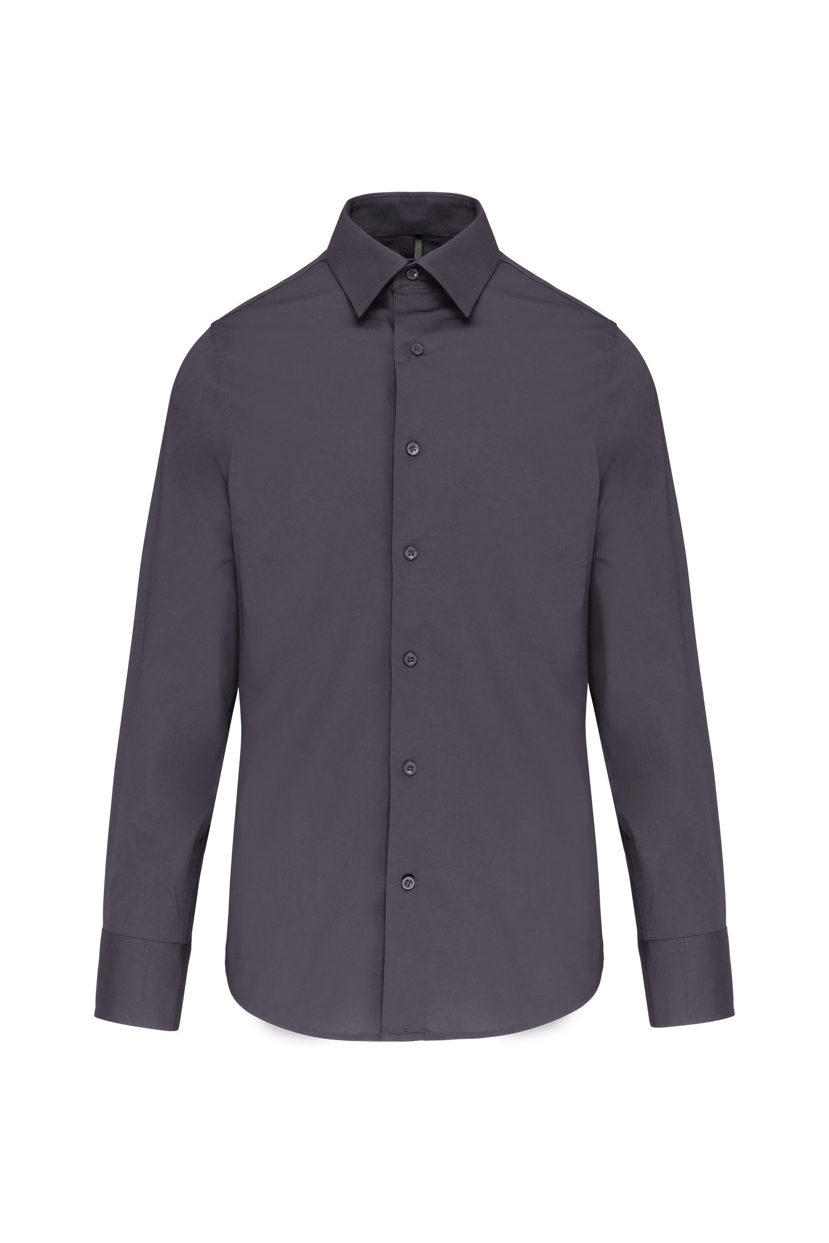 Chemise Service Homme Grise Sans Repassage KARIBAN | Tenues Pro