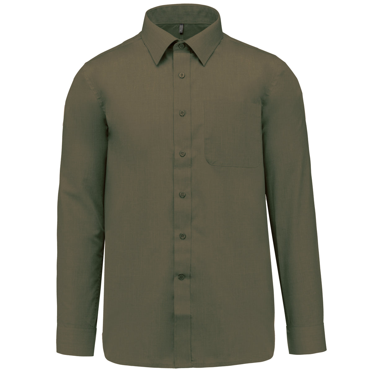 Chemise Service Homme Khaki Manches Longues KARIBAN | Tenues Pro