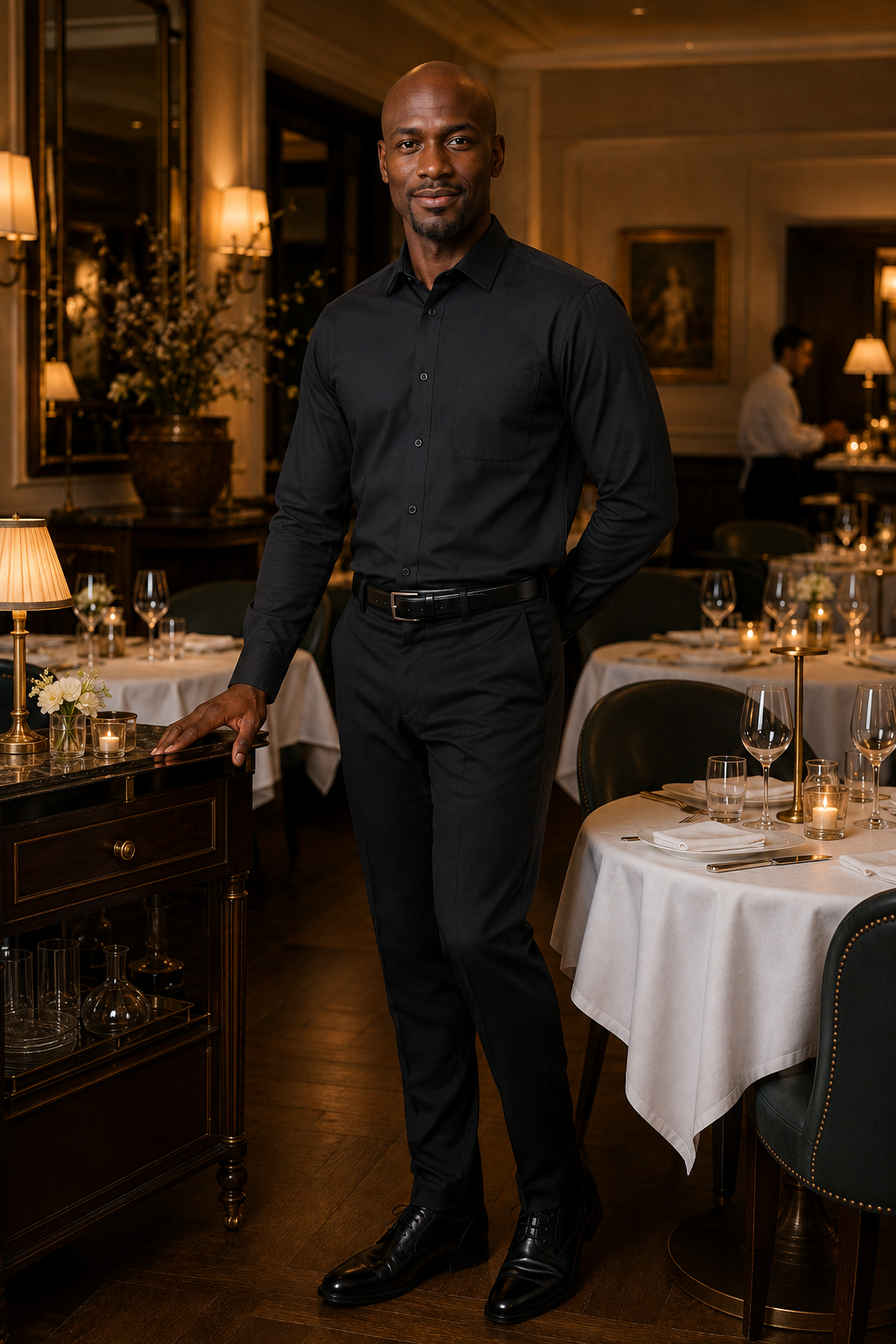 Chemise Service Homme Manches Longues KARIBAN | Tenues Pro