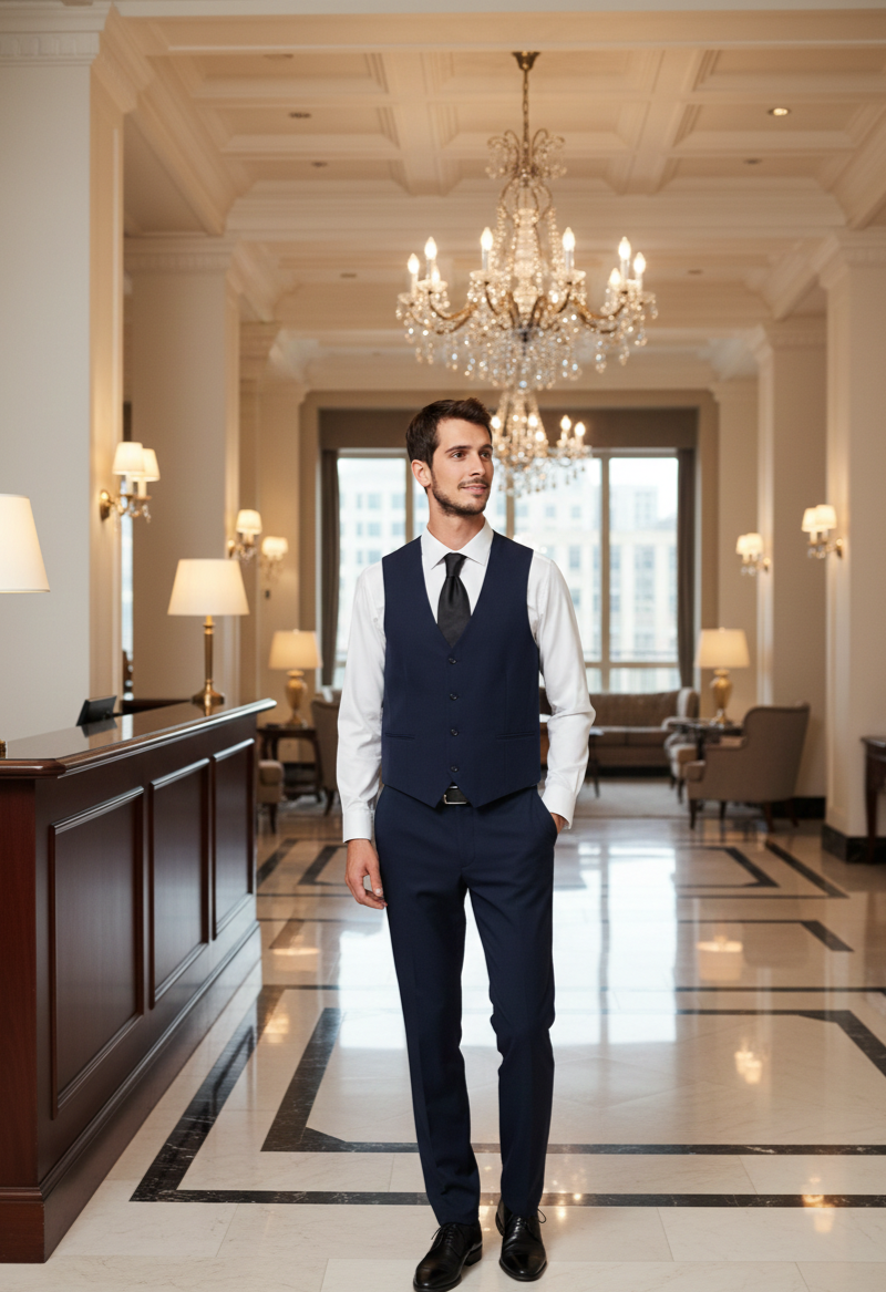 Gilet de Service Homme Prestige Kariban