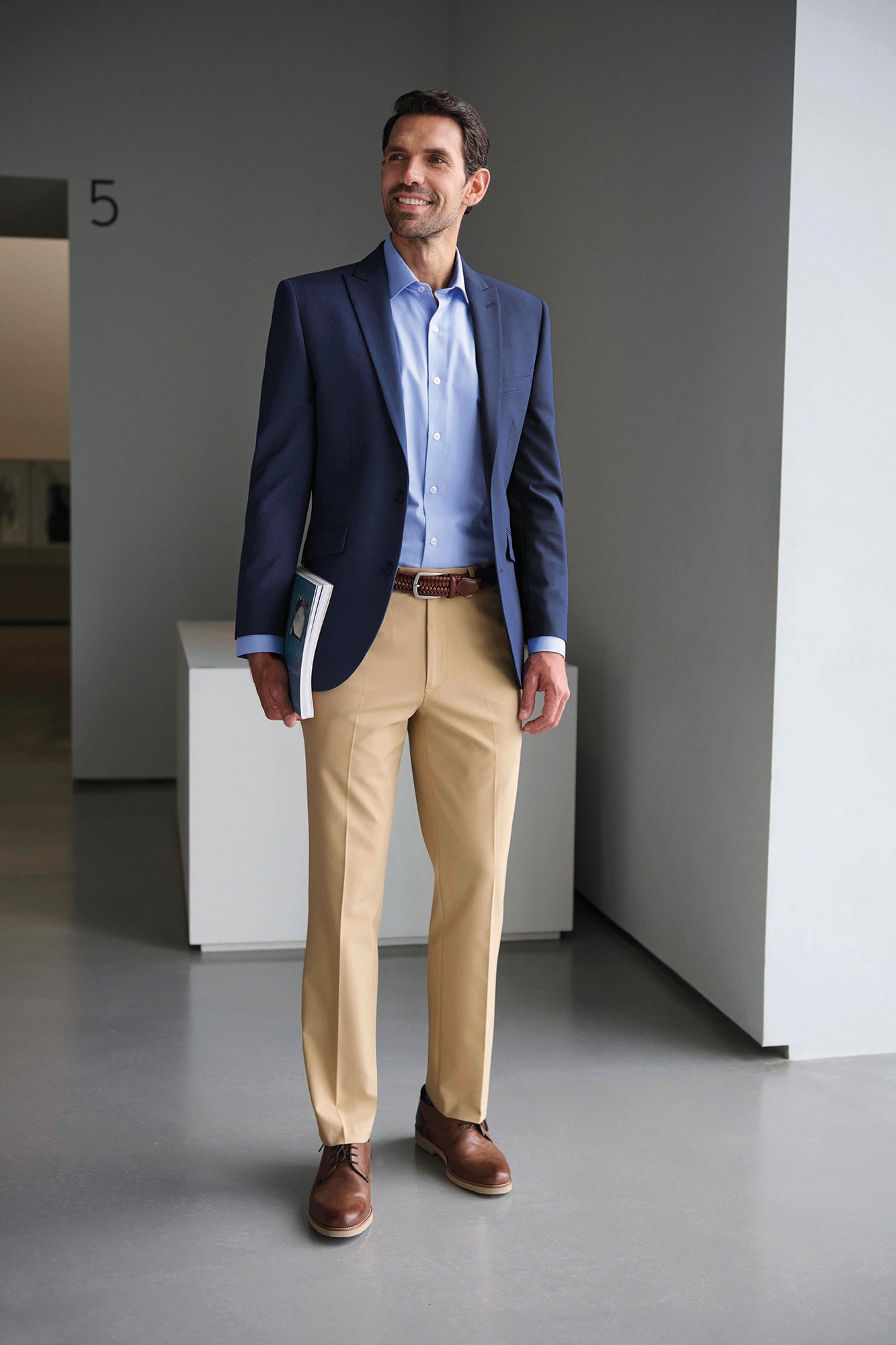 Pantalon de Service Homme Coupe Cintrée OLIVER-BROOK TAVERNER