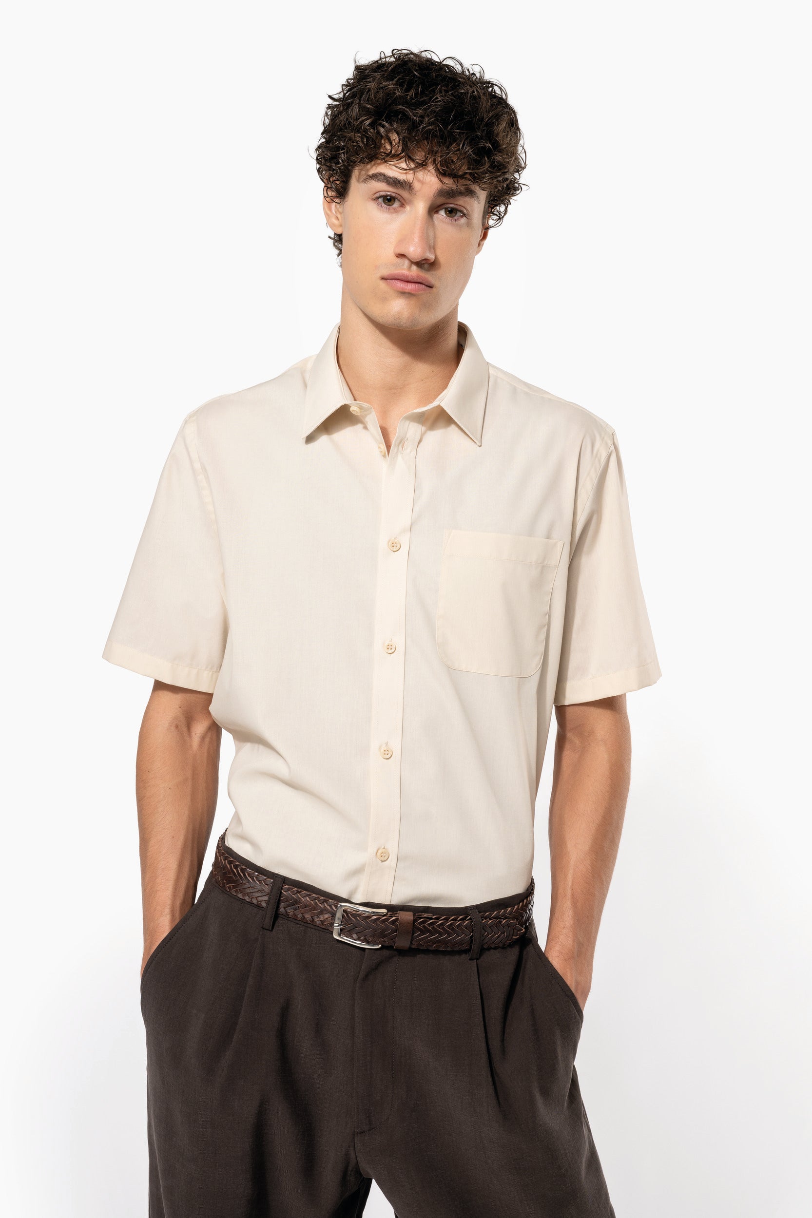 Chemise de Service Homme Manches Courtes KARIBAN