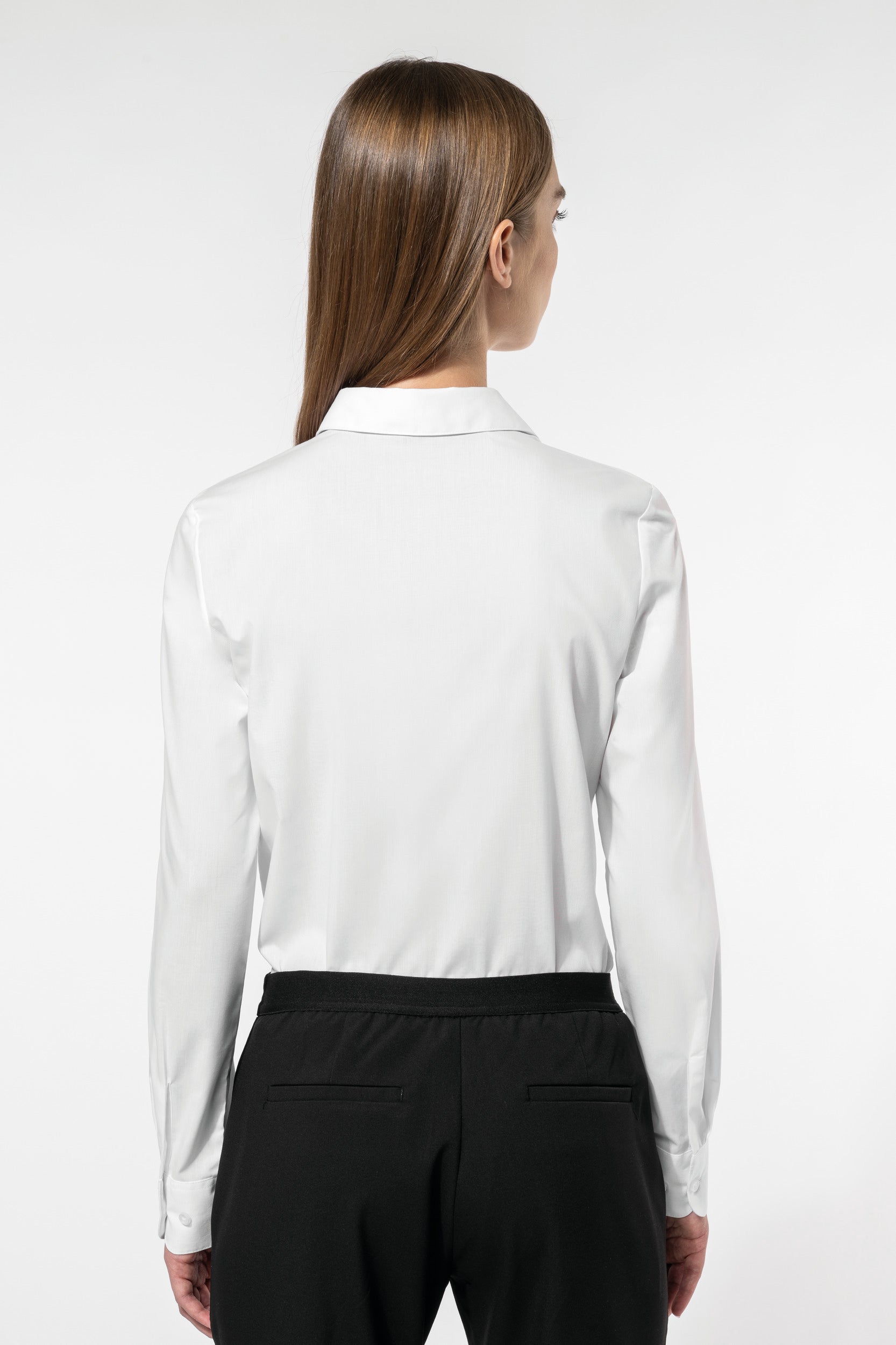 Chemise de Service Femme Manches Longues Sans Repassage KARIBAN
