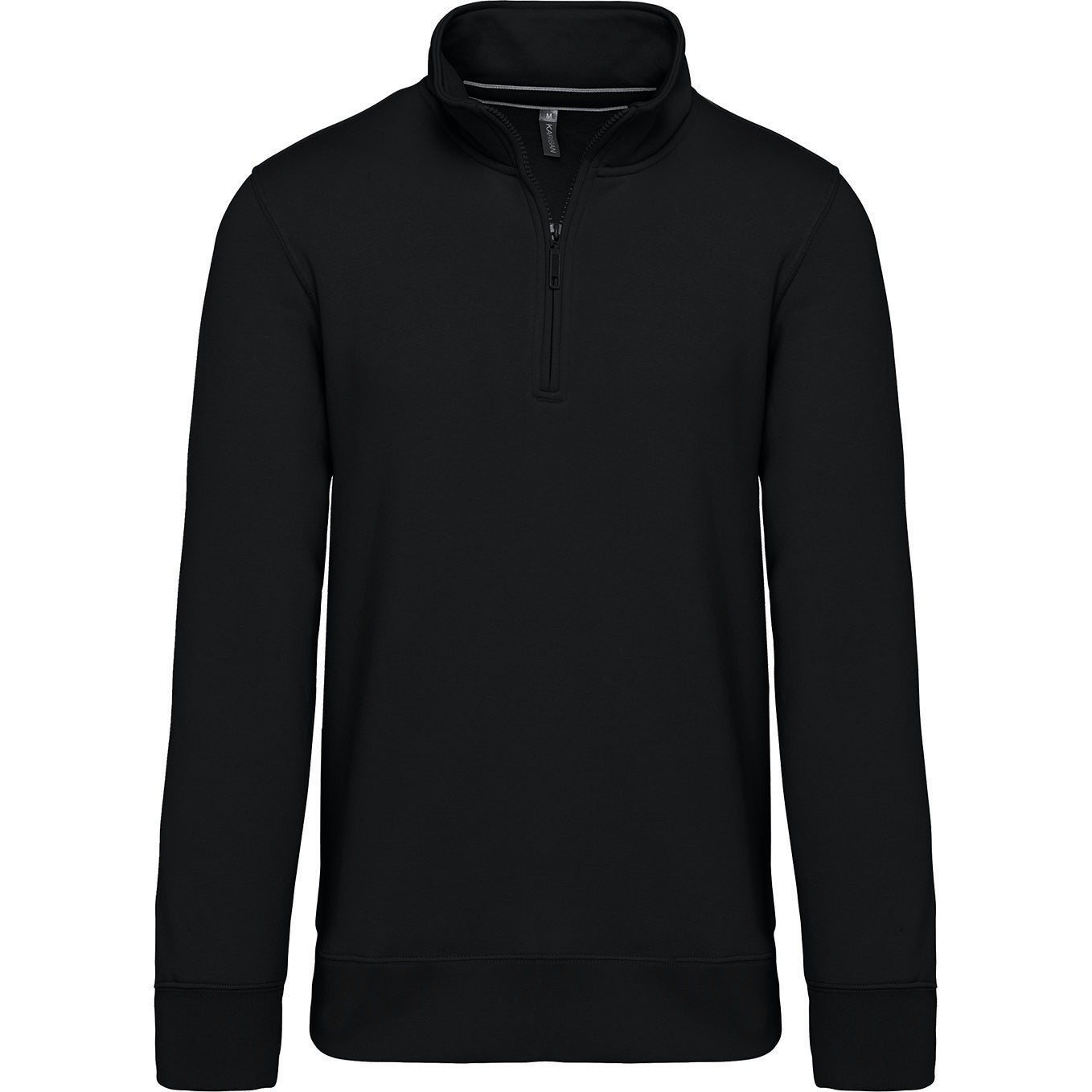 Sweat Sans Capuche de Travail Homme Col Zippé KARIBAN