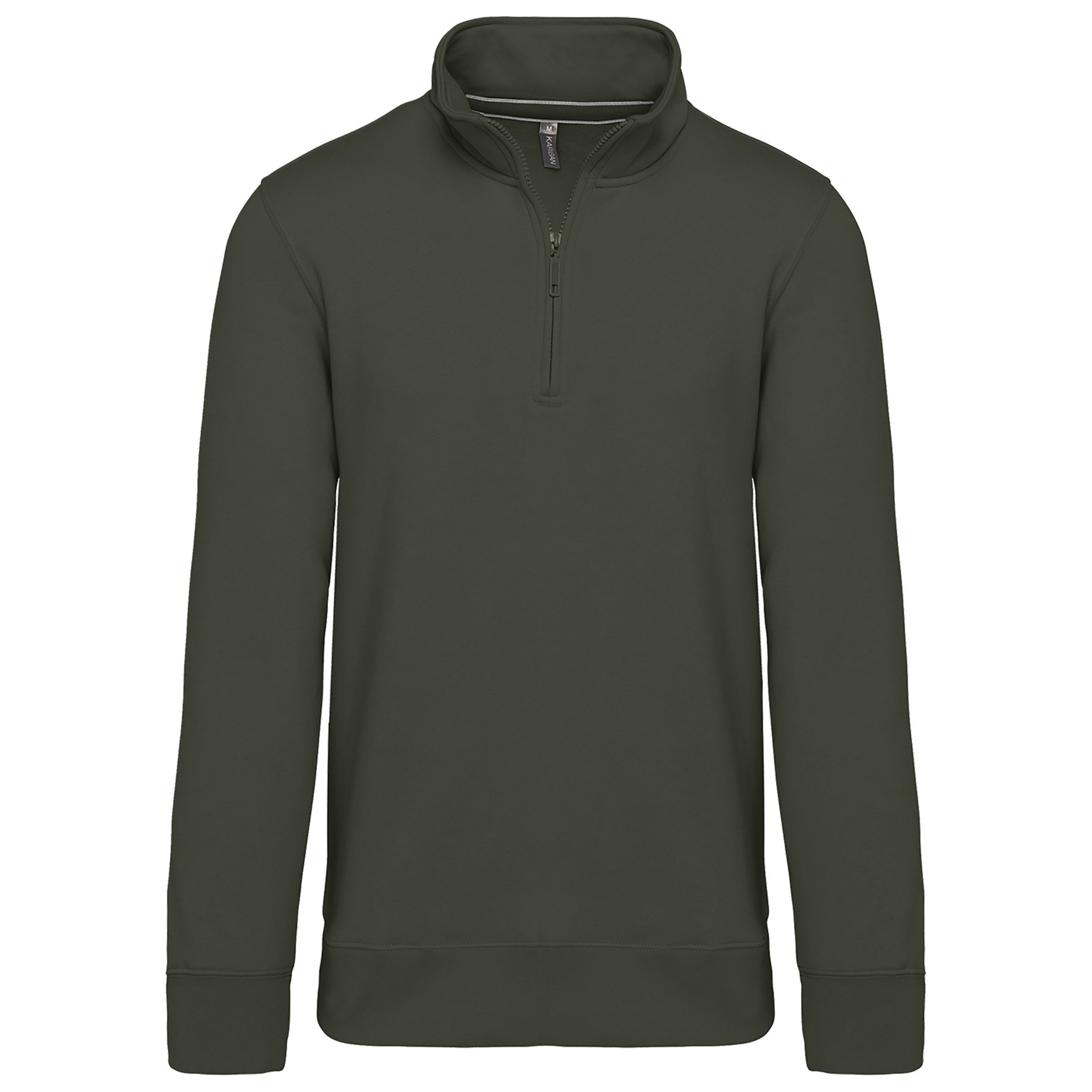 Sweat Sans Capuche de Travail Homme Col Zippé KARIBAN