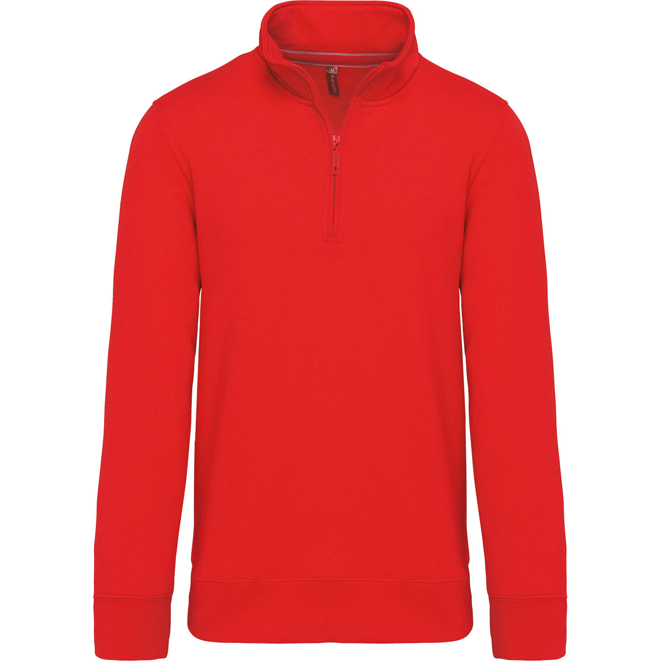 Sweat Sans Capuche de Travail Homme Col Zippé KARIBAN