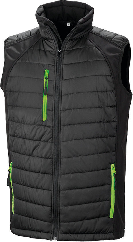 Bodywarmer de Travail Unisexe Softshell Rembourré RESULT