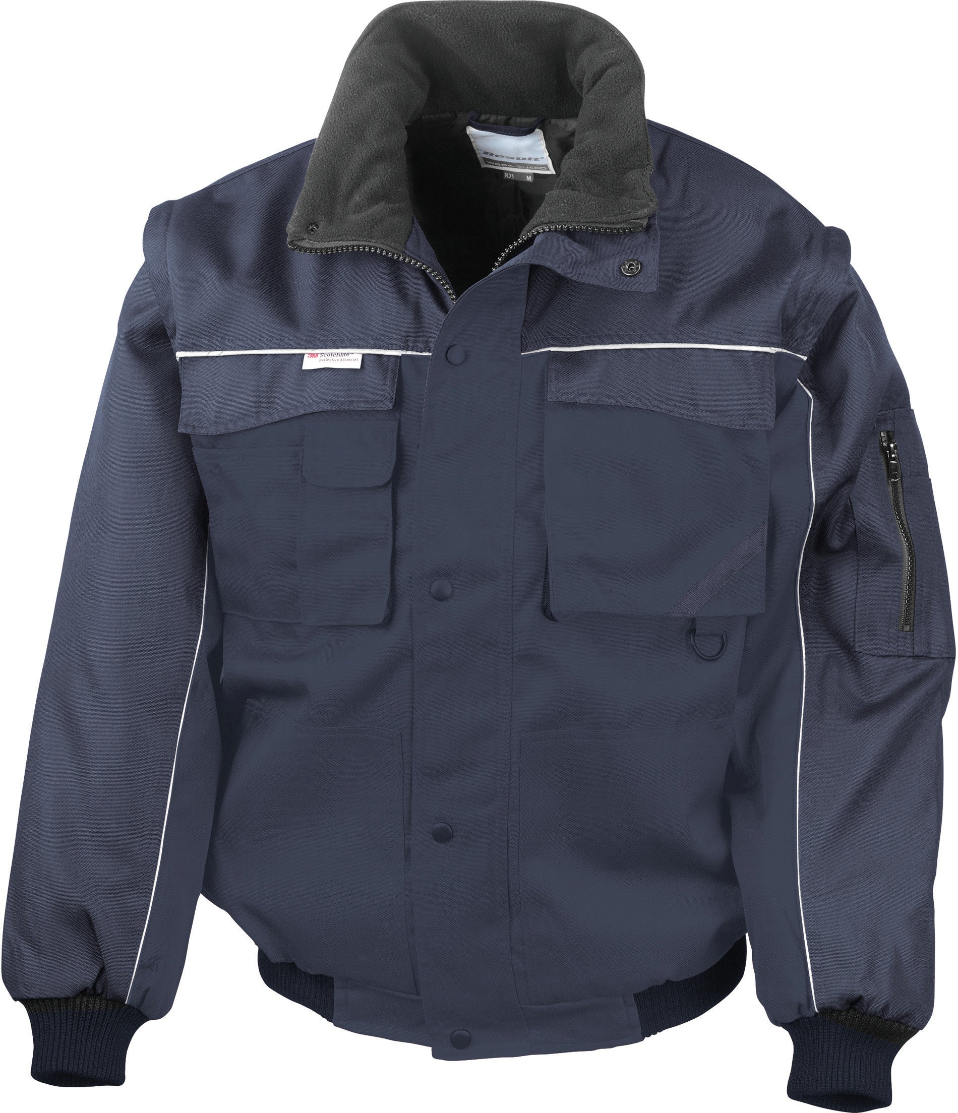 Blouson de Travail Homme Manches Amovibles RESULT