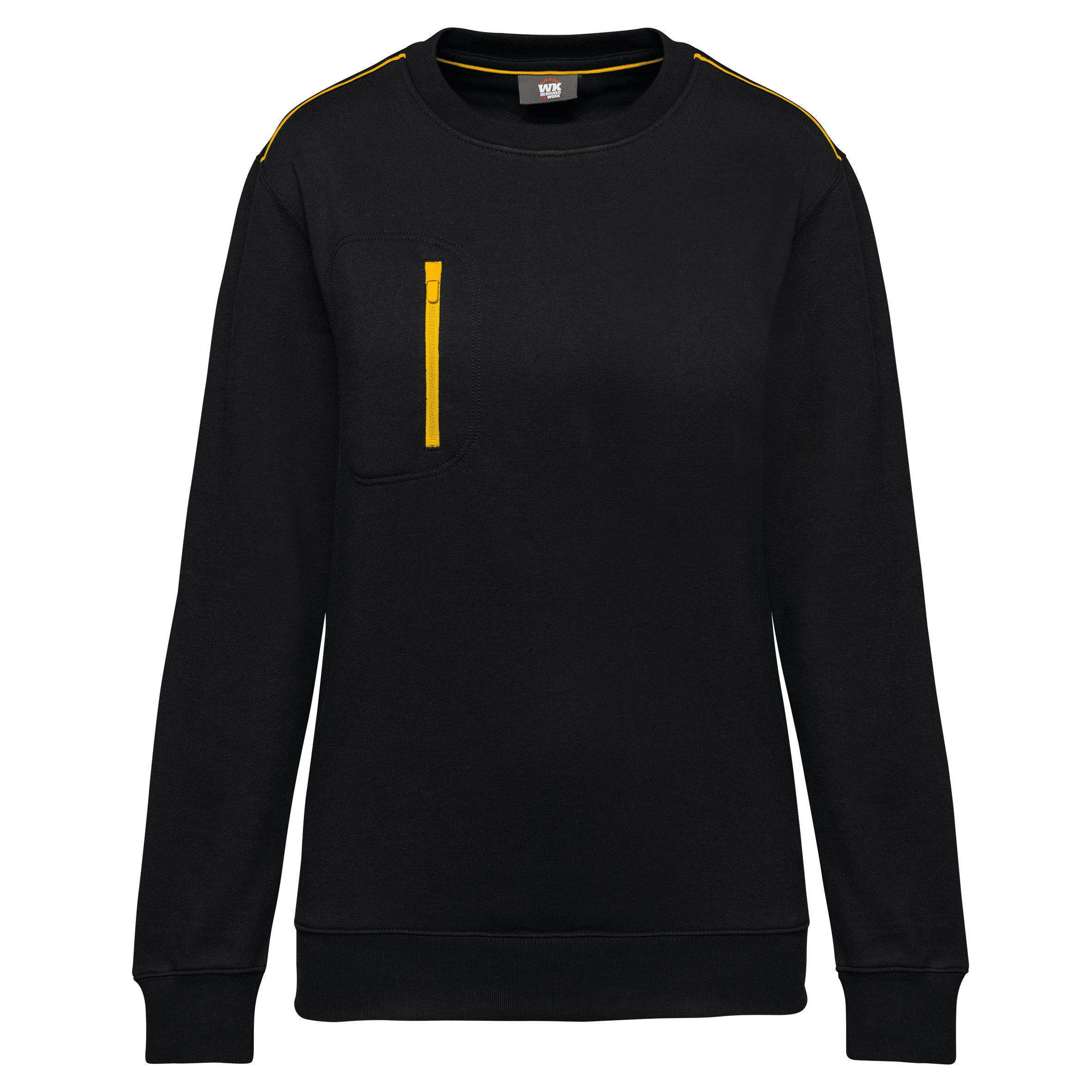 Sweat Sans Capuche de Travail Unisexe WK