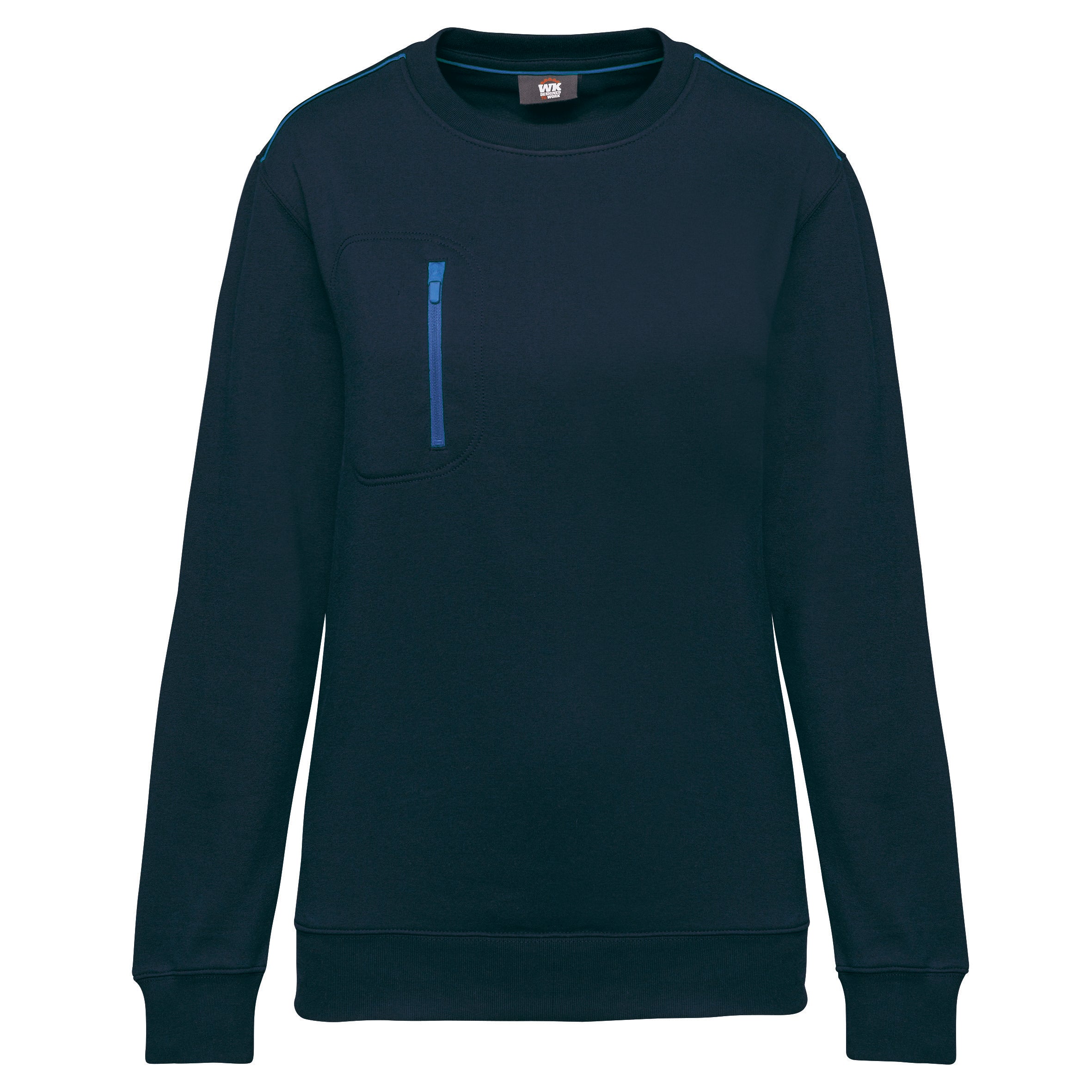 Sweat Sans Capuche de Travail Unisexe WK