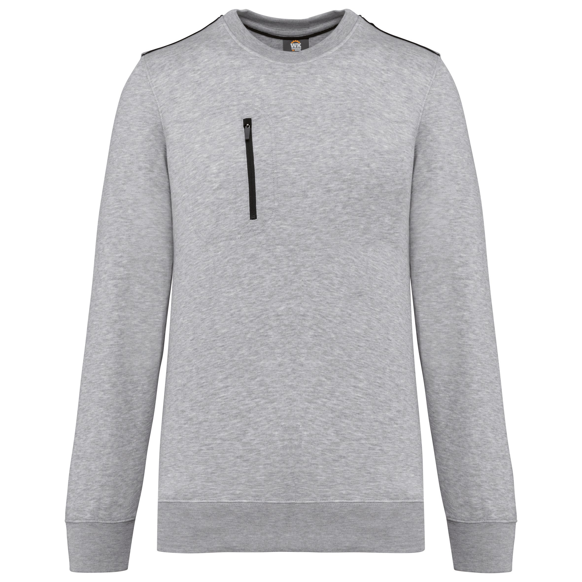 Sweat Sans Capuche de Travail Unisexe WK