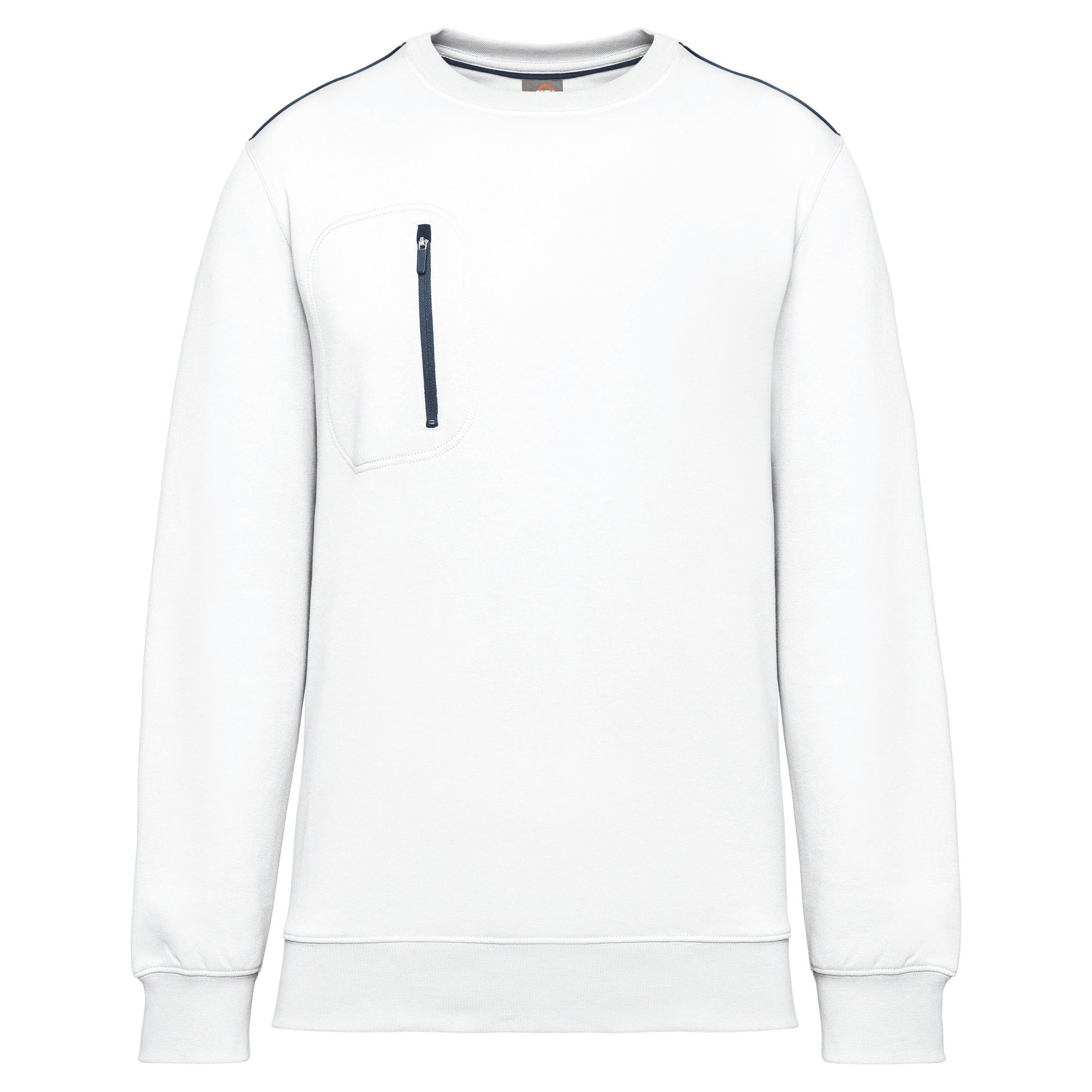 Sweat Sans Capuche de Travail Unisexe WK