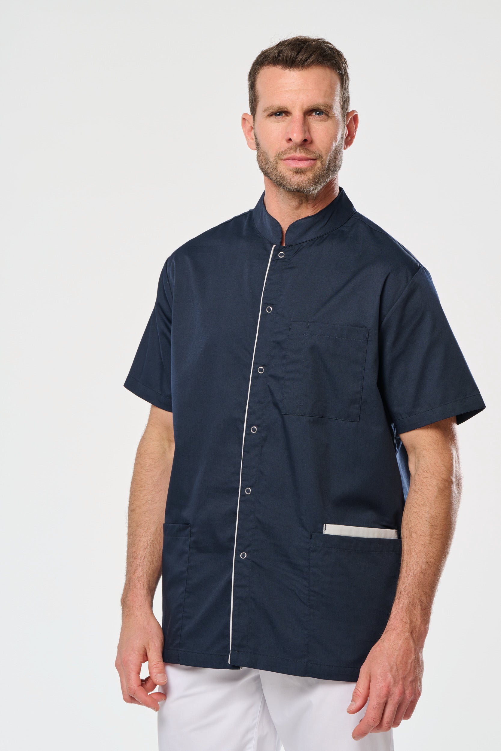 Blouse Valet de Chambre Boutons Pression WK