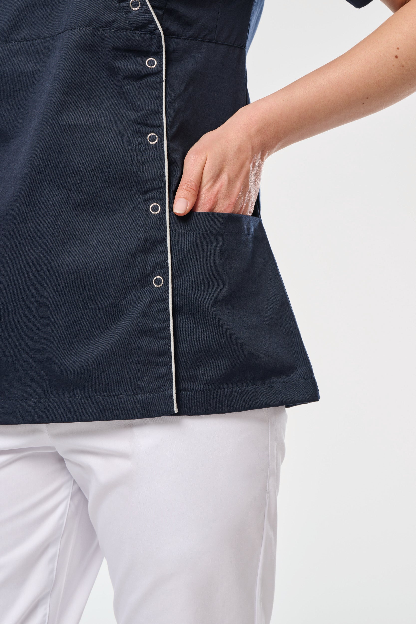 Tunique SPA Femme Boutons Pression WK