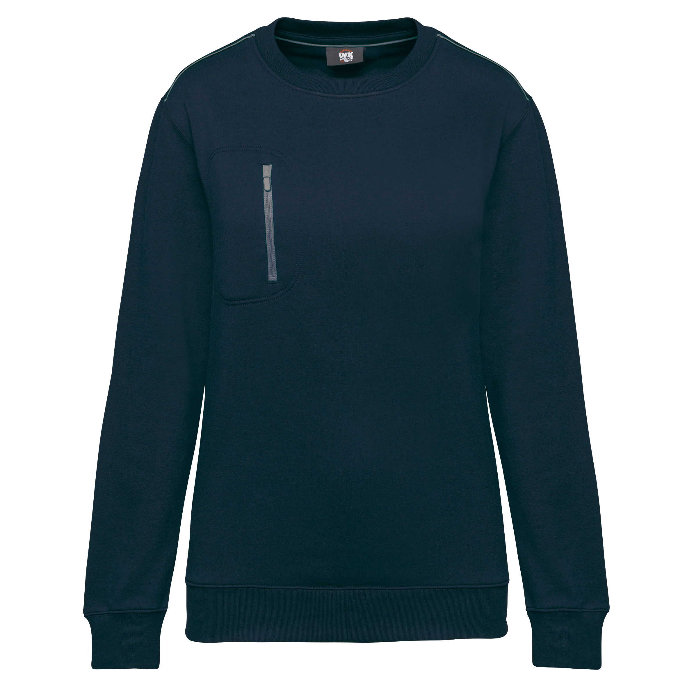 Sweat Sans Capuche de Travail Unisexe WK
