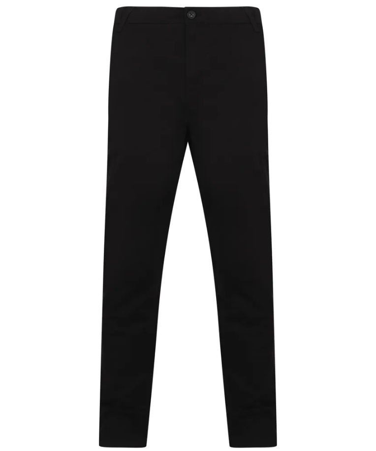 Pantalon Service Homme Chino Noir HENBURY | Tenues Pro
