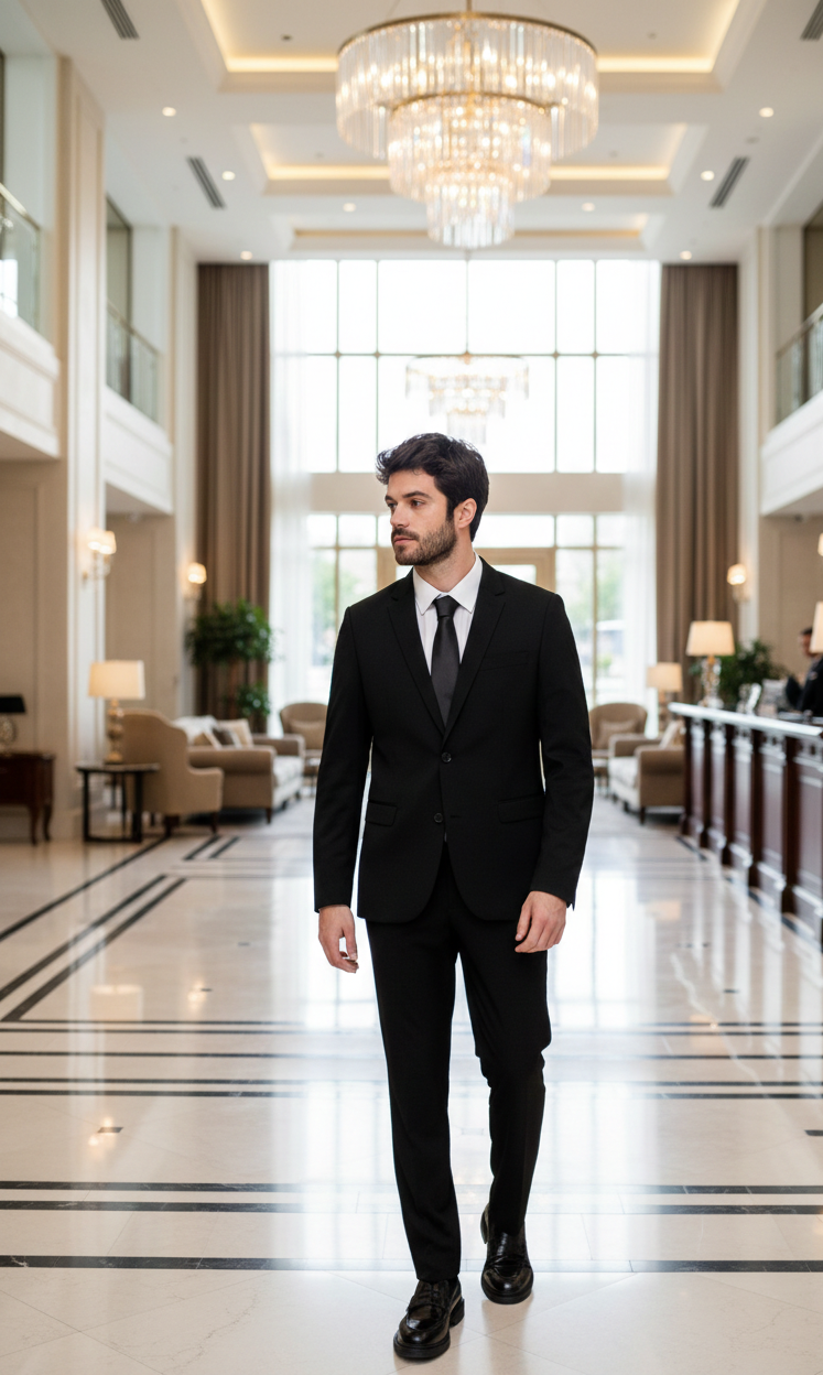 Pantalon de Service Homme Poches Italiennes Kariban