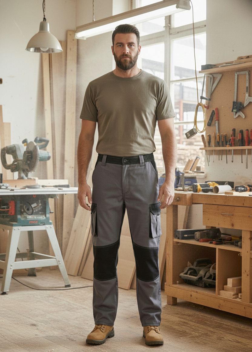 Pantalon de Travail Unisexe Bicolore VELILLA