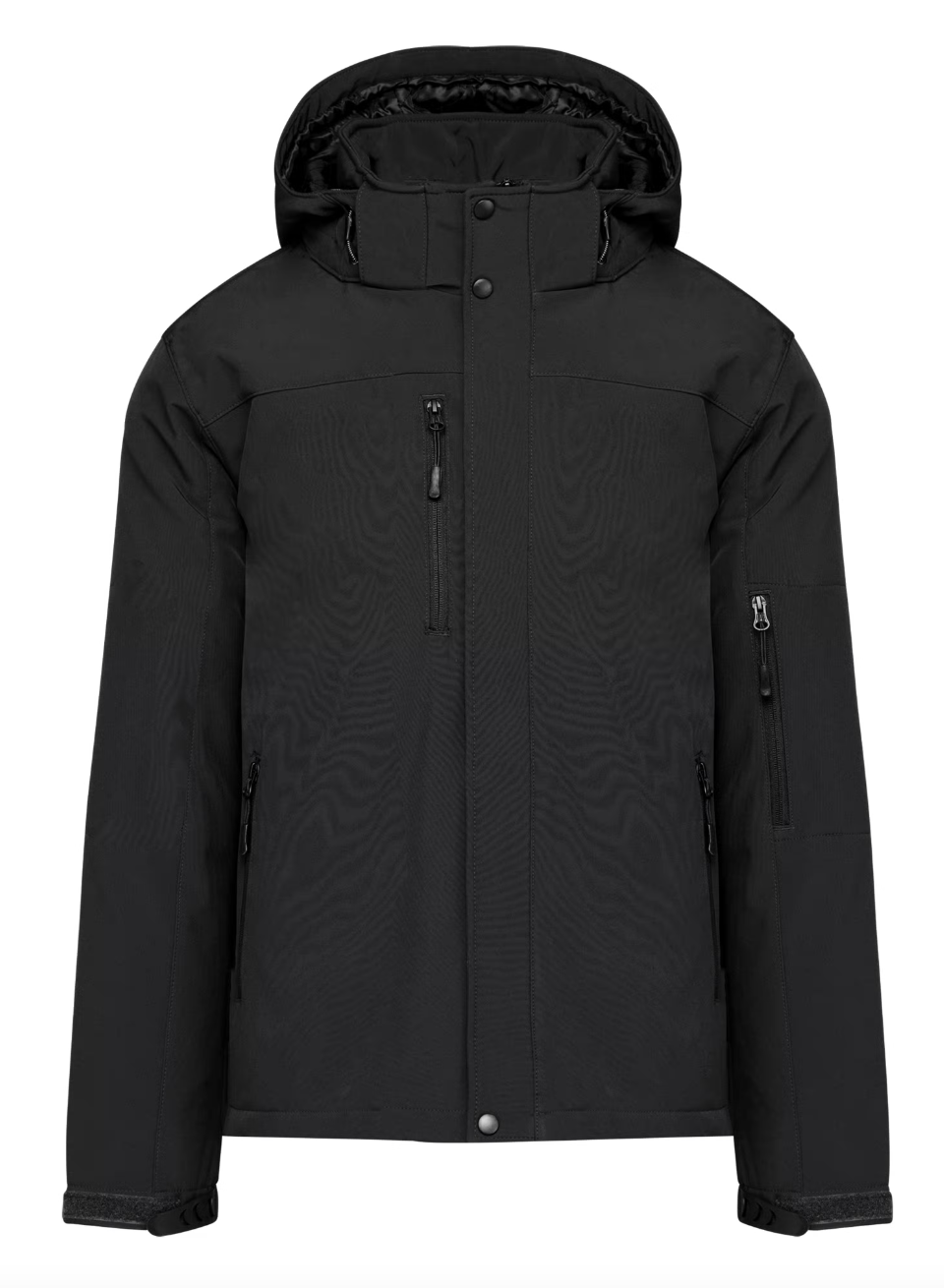 Parka Softshell Homme NOIRE Doublée KARIBAN | Tenues Pro