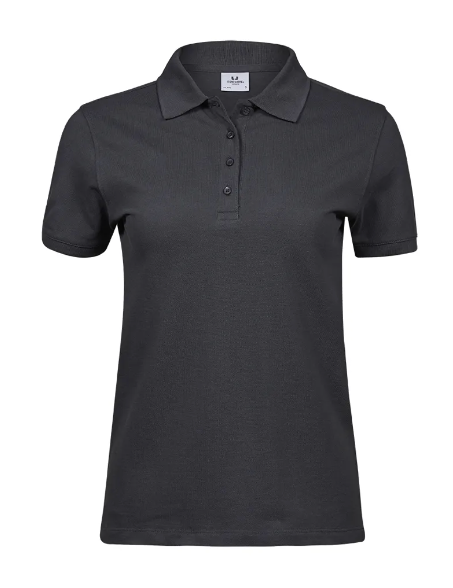 Polo Gris Manches Courtes Femme 100% Coton Piqué TEE JAYS | Tenues Pro