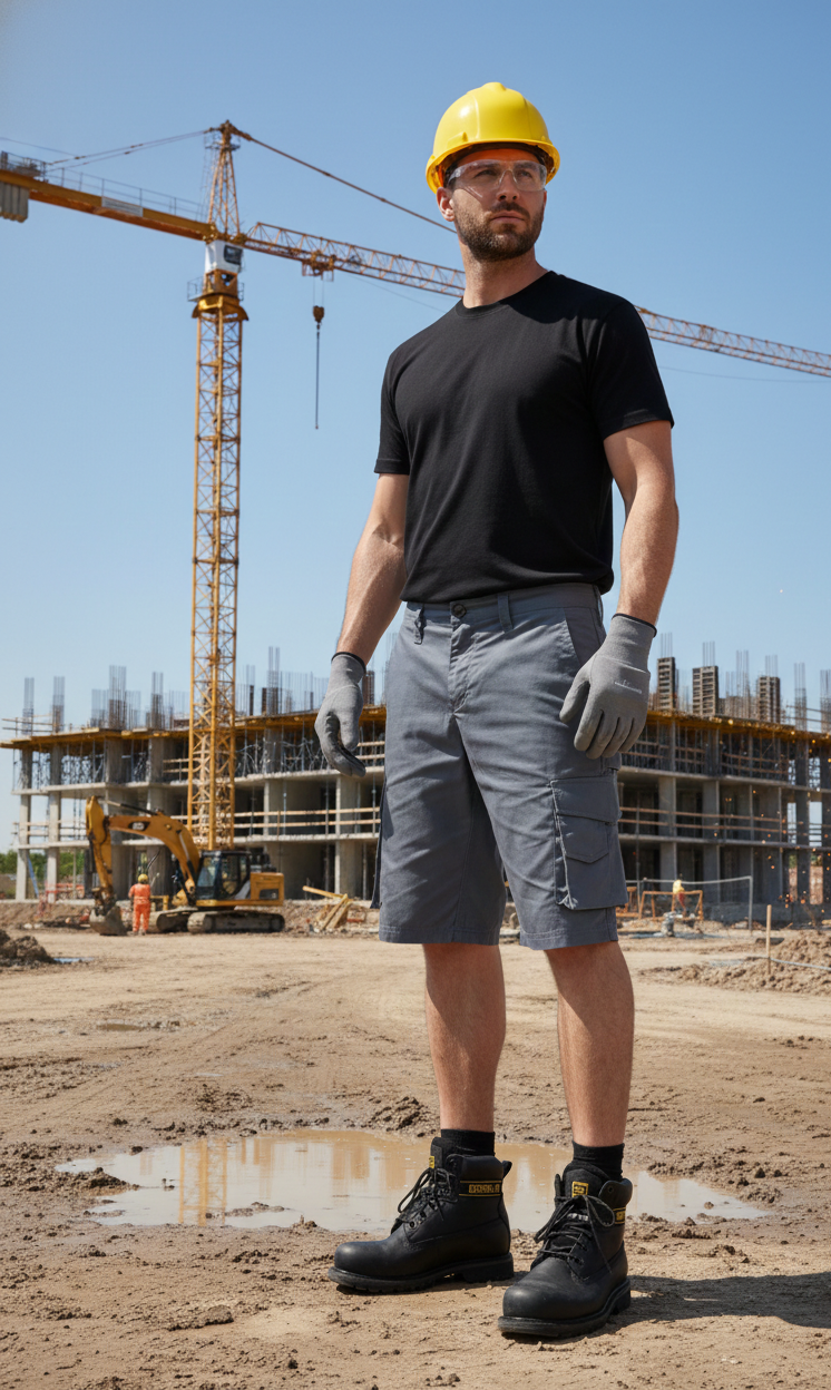 Short de Travail Homme Multipoches KARIBAN