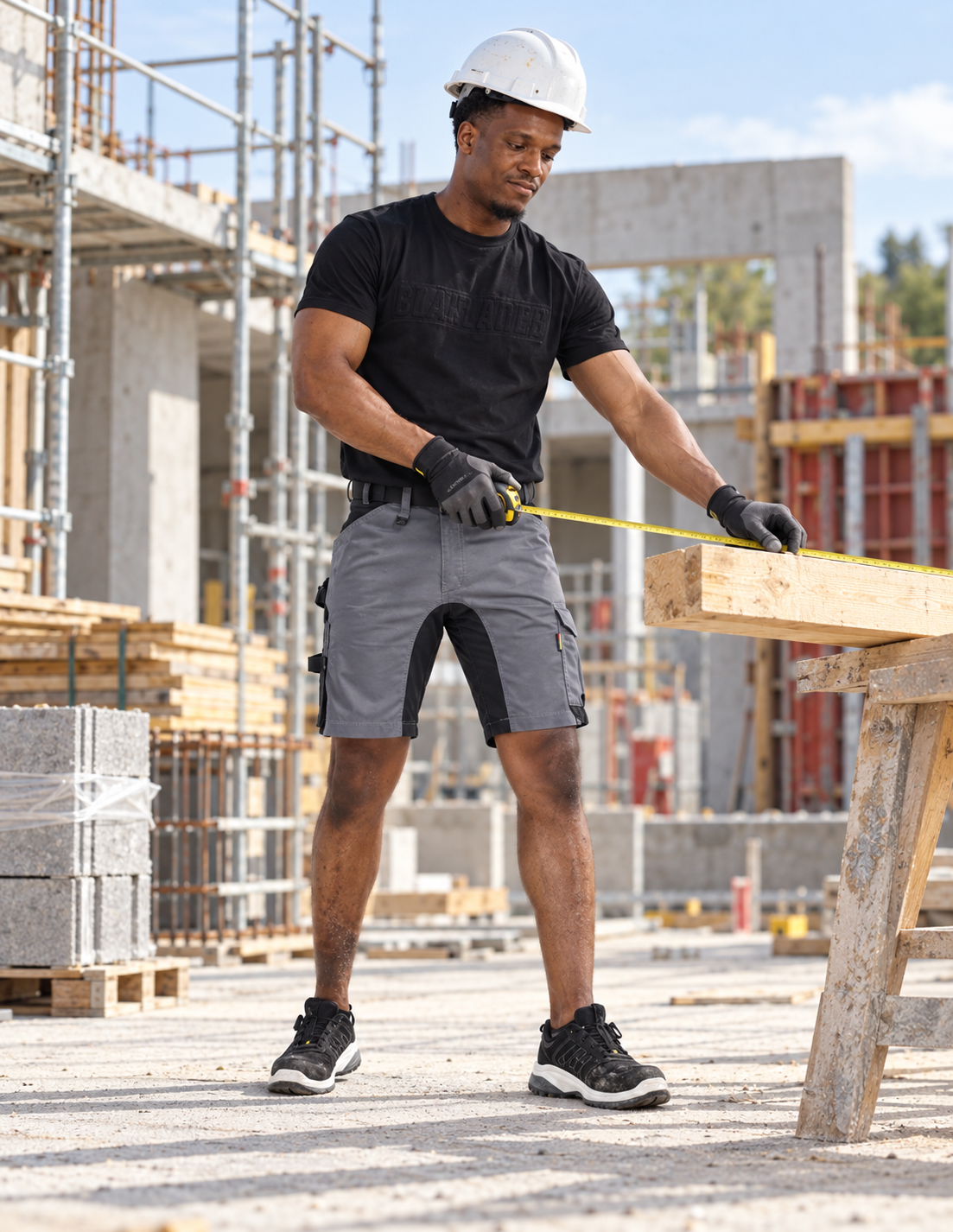 Short de Travail Unisexe Stretch 2D BLAKLADER | Tenues Pro