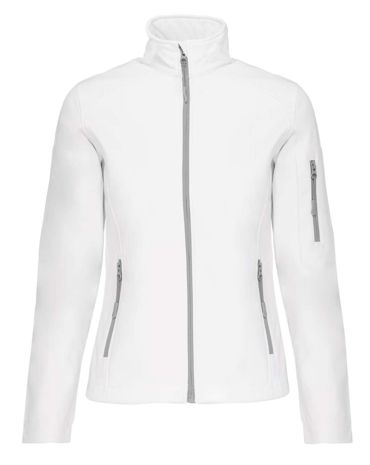 Softshell Manches Longues Femme BLANC 3 Couches KARIBAN | Tenues Pro