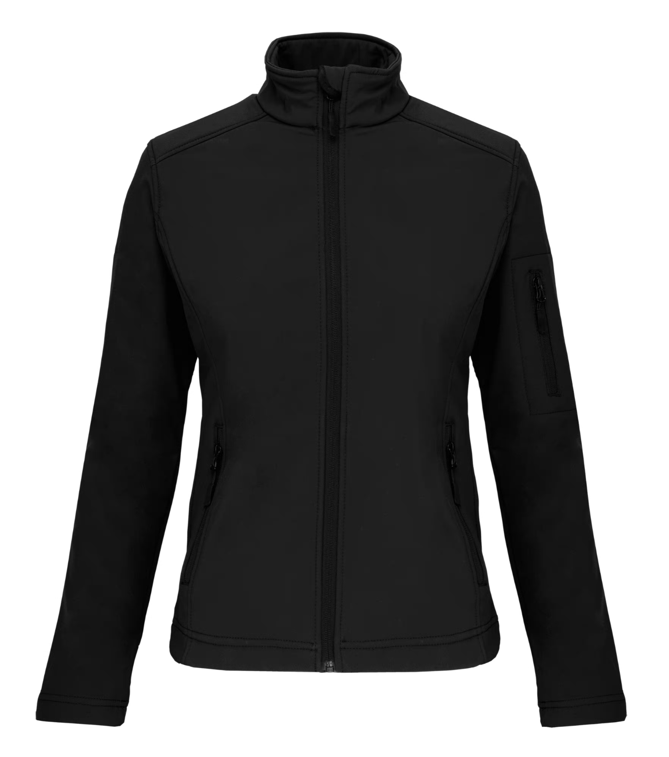 Softshell Manches Longues Femme NOIR 3 Couches KARIBAN | Tenues Pro