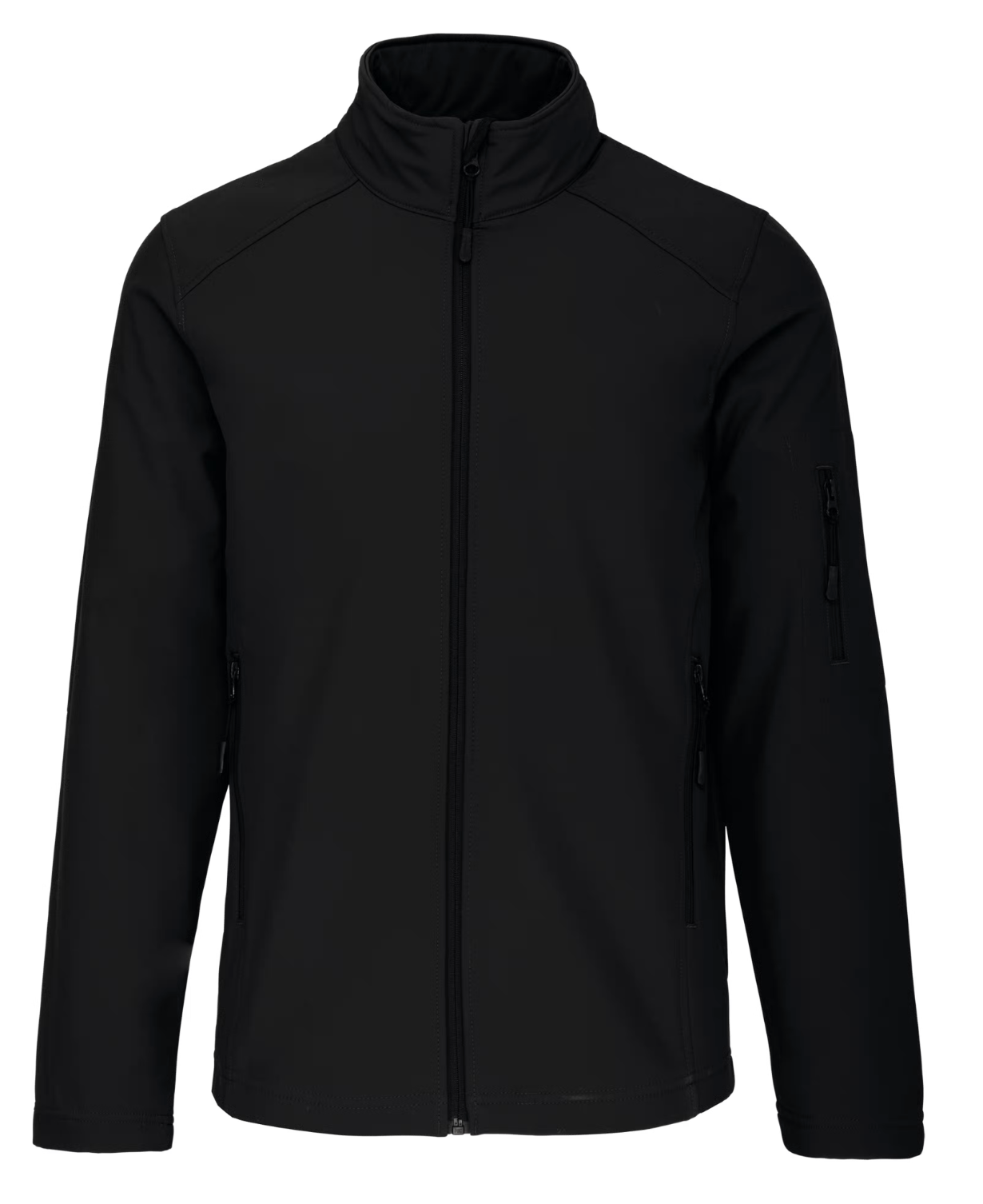 Softshell Manches Longues Homme 3 Couches NOIR KARIBAN | Tenues Pro