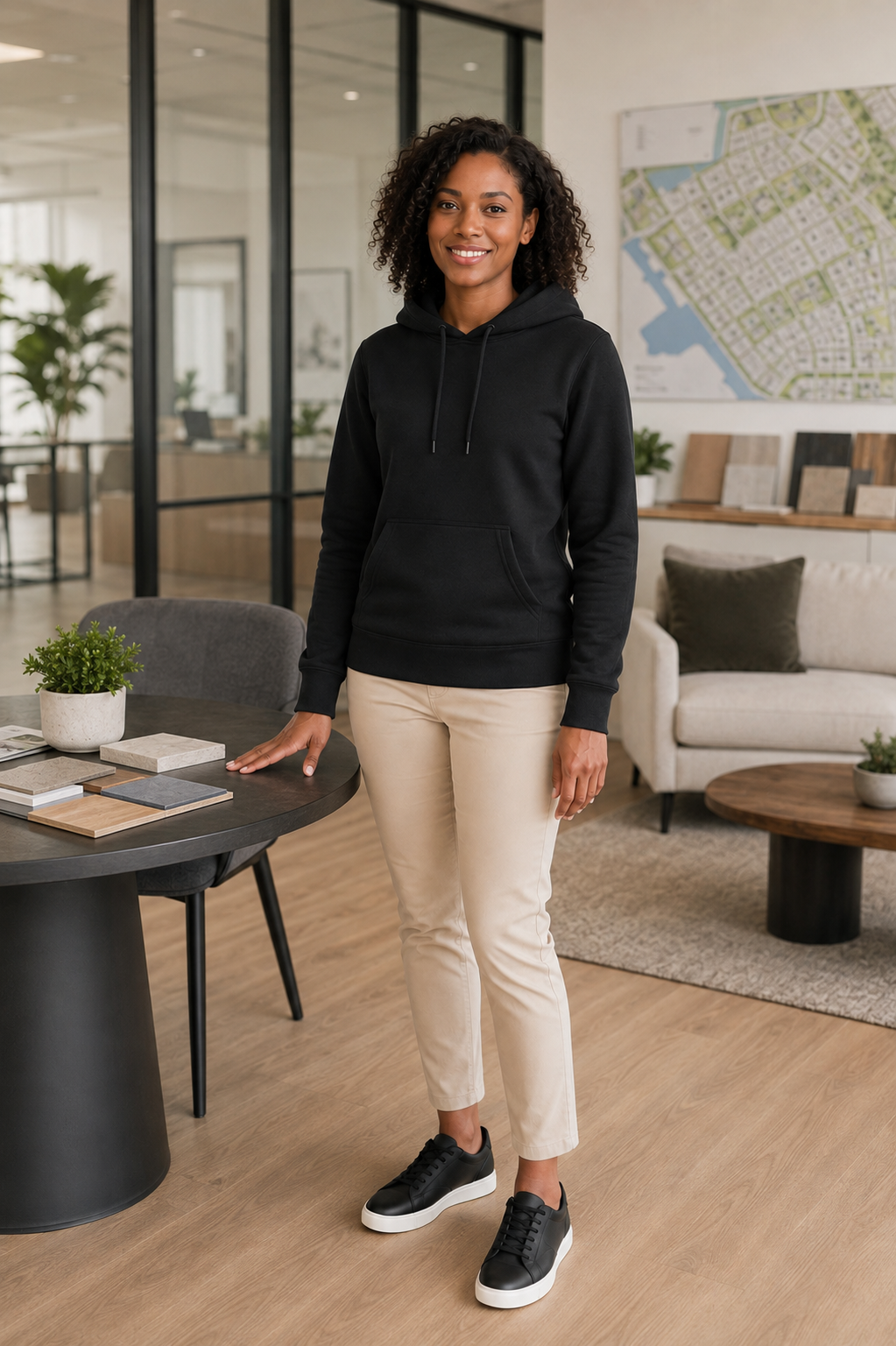 Sweat à Capuche Femme KARIBAN | Tenues Pro