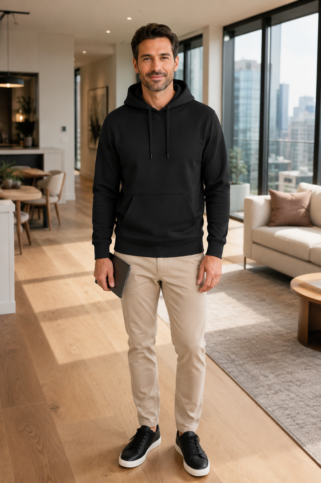 Sweat à Capuche Homme KARIBAN | Tenues Pro