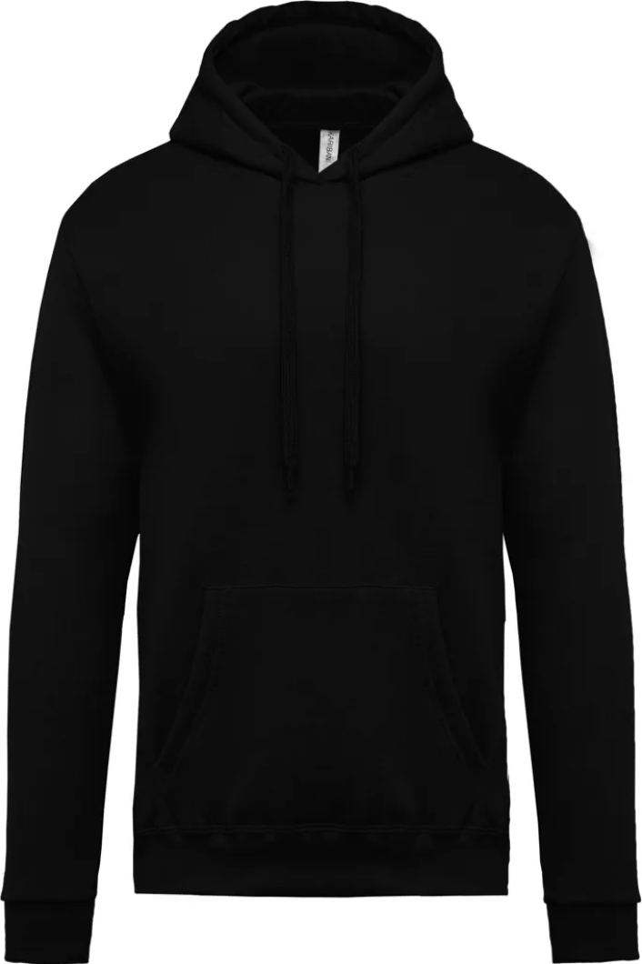 Sweat à Capuche Homme NOIR KARIBAN | Tenues Pro