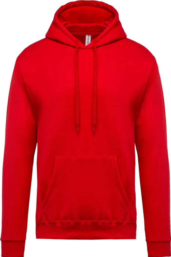 Sweat à Capuche Homme ROUGE KARIBAN | Tenues Pro
