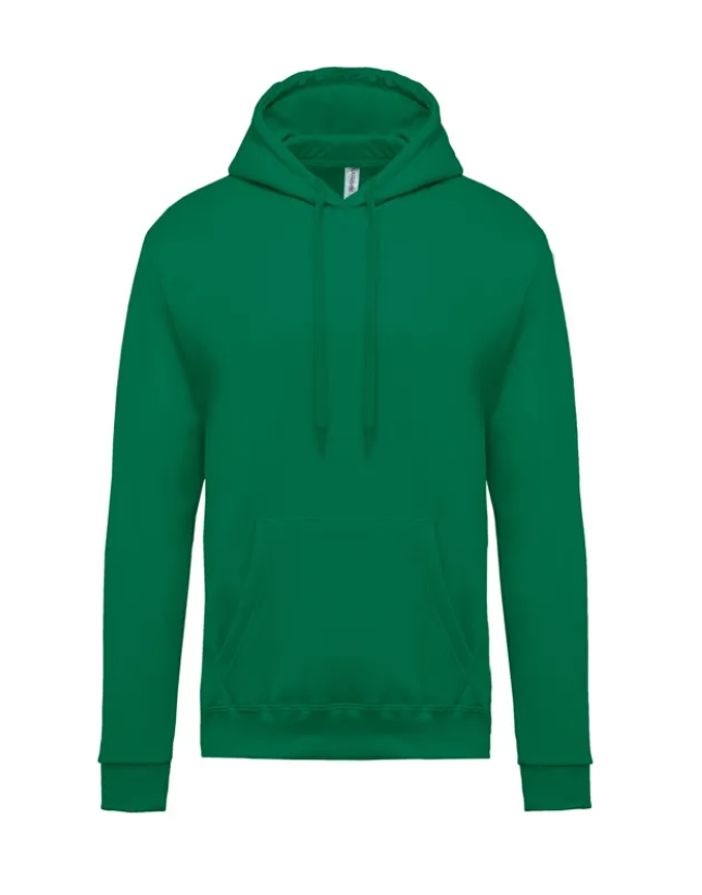 Sweat à Capuche Homme VERT KARIBAN | Tenues Pro