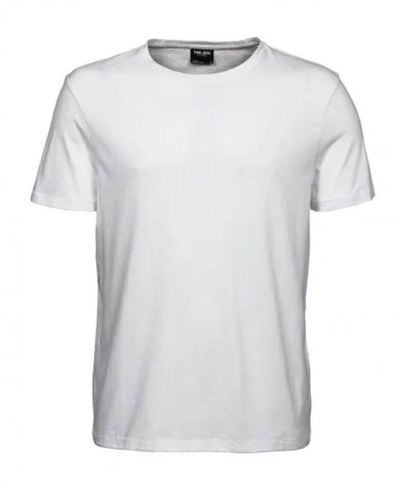 T-shirt Blanc Manches Courtes Homme Luxury TEE JAYS | Tenues Pro