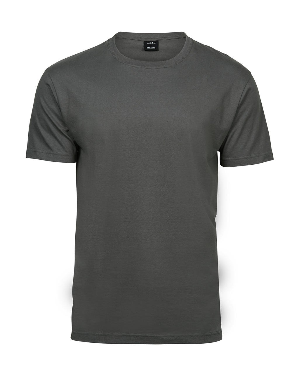 T-shirt Gris Foncé Manches Courtes Homme Coupe Ajustée TEE JAYS | Tenues Pro