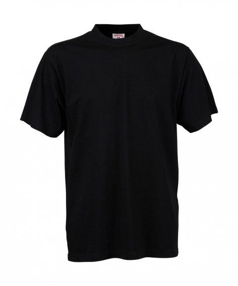 T-shirt Noir Manches Courtes Homme Coupe Ajustée TEE JAYS | Tenues Pro