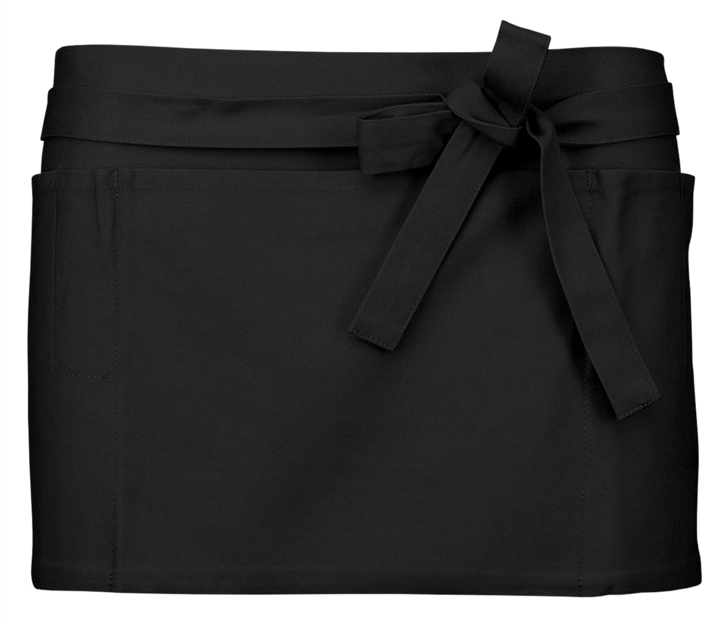 Tablier de Serveur Court Noir KARIBAN | Tenues Pro