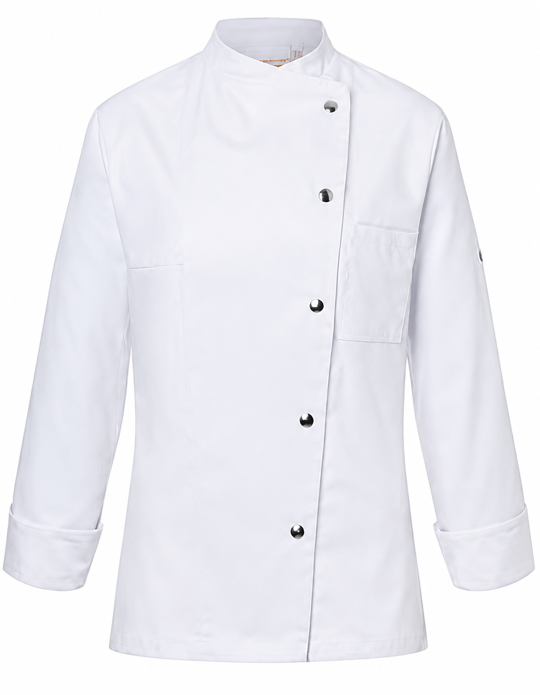 Veste de Cuisine Femme Blanche Manches Longues Pressions KARLOWSKY | Tenues Pro