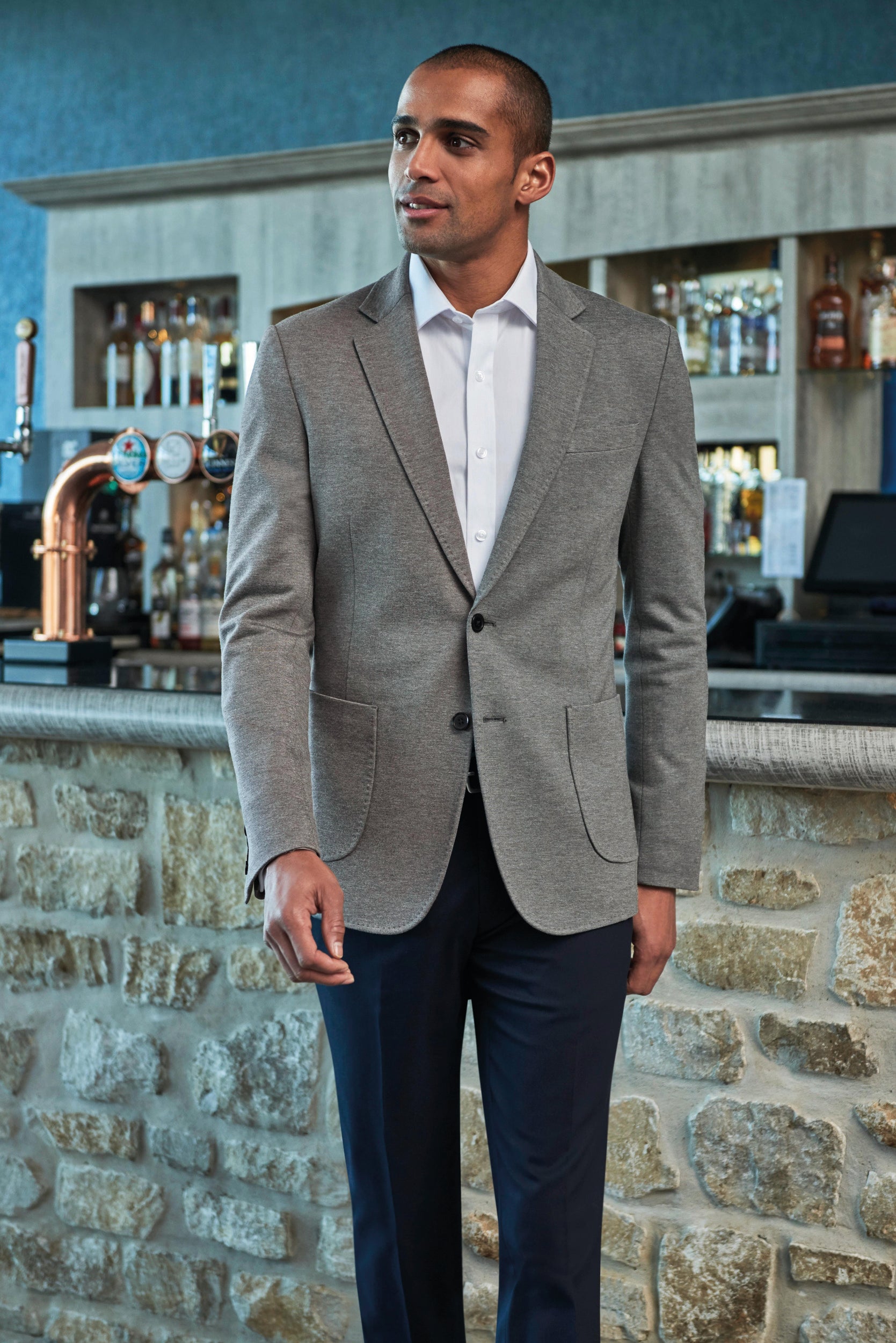 Veste de service en jersey Homme Rory - Brook Taverner