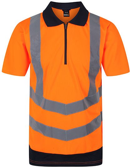 Polo Haute visibilité manches courtes Unisexe - Uniformes Riviera