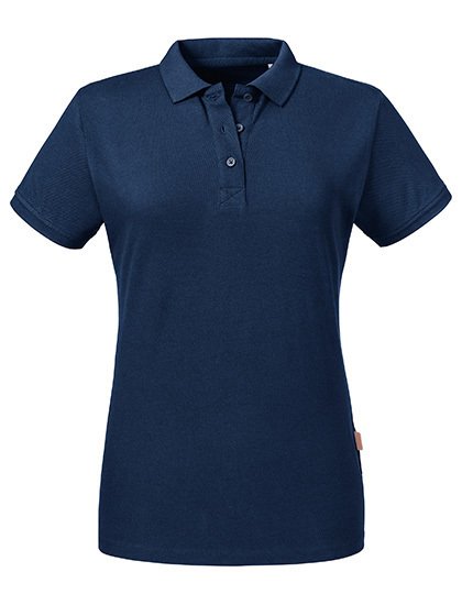 Polo Organic Manches Courtes Femme Russell - Uniformes Riviera