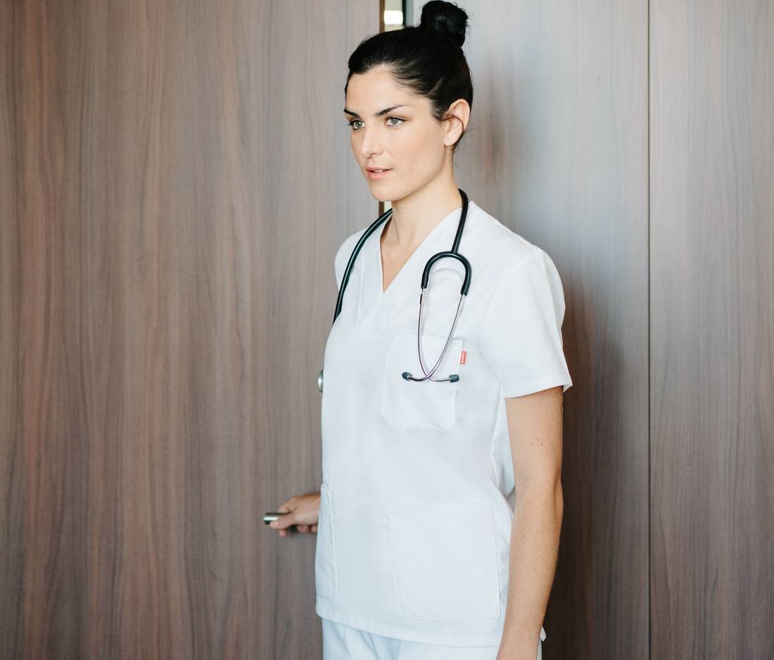 Tunique Médicale en cotton Femme - Uniformes Riviera